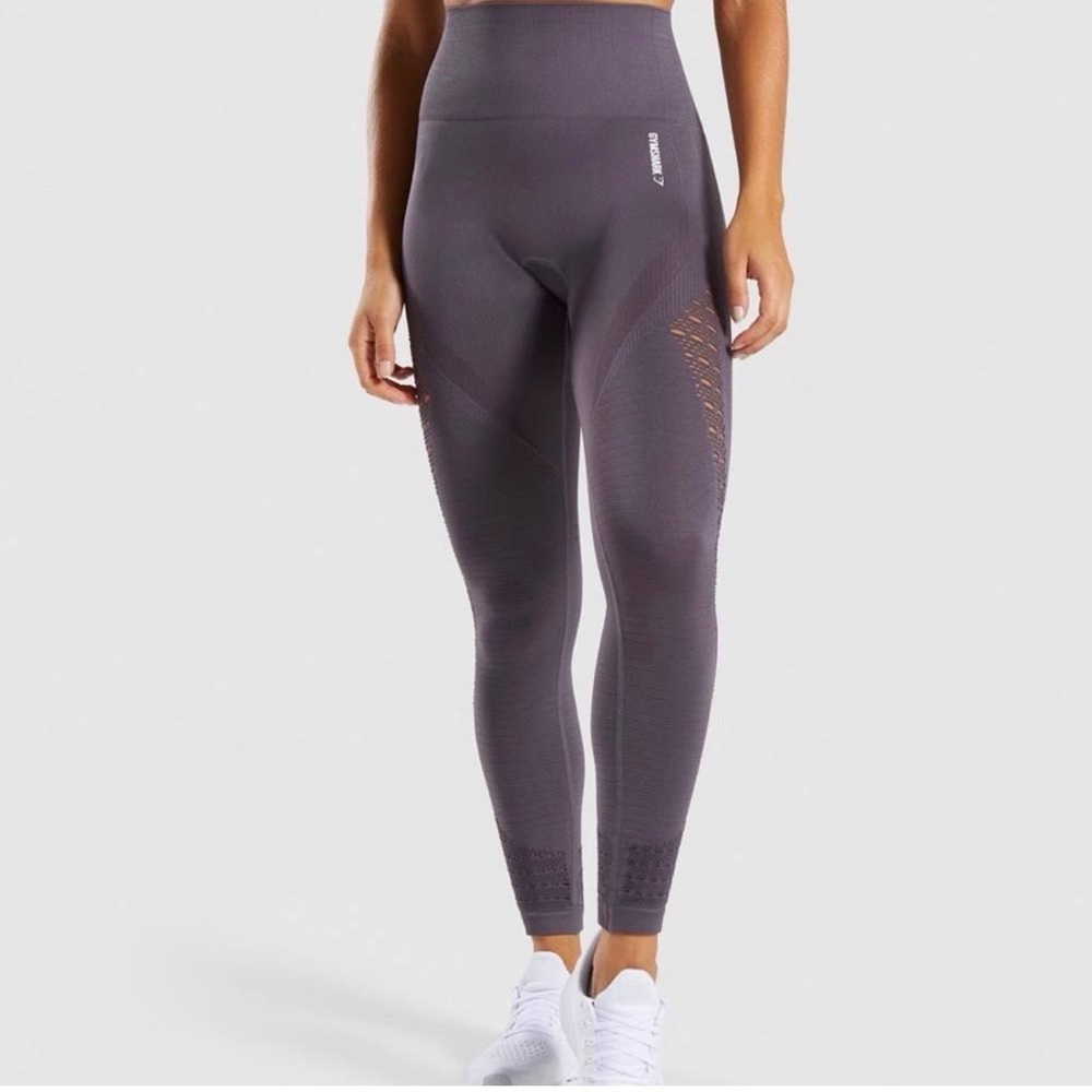 Gymshark - Energy+ Seamless Leggings - Slate Lavender - XS